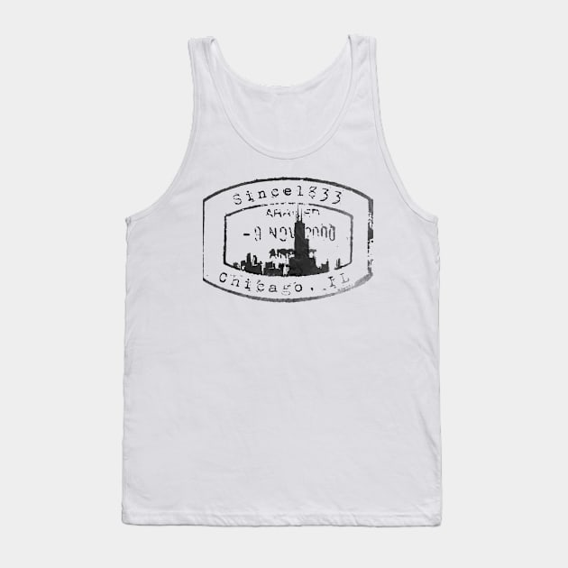 Chicago Tank Top by KnuckleTonic